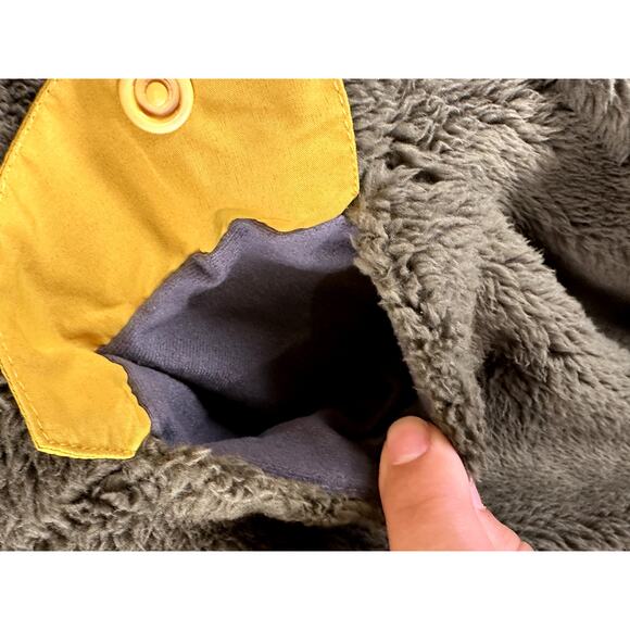 Gerry Hi Pule Half Snap Sweater Fleece Sherpa Jacket Pullover Green Mens Large - Picture 5 of 6